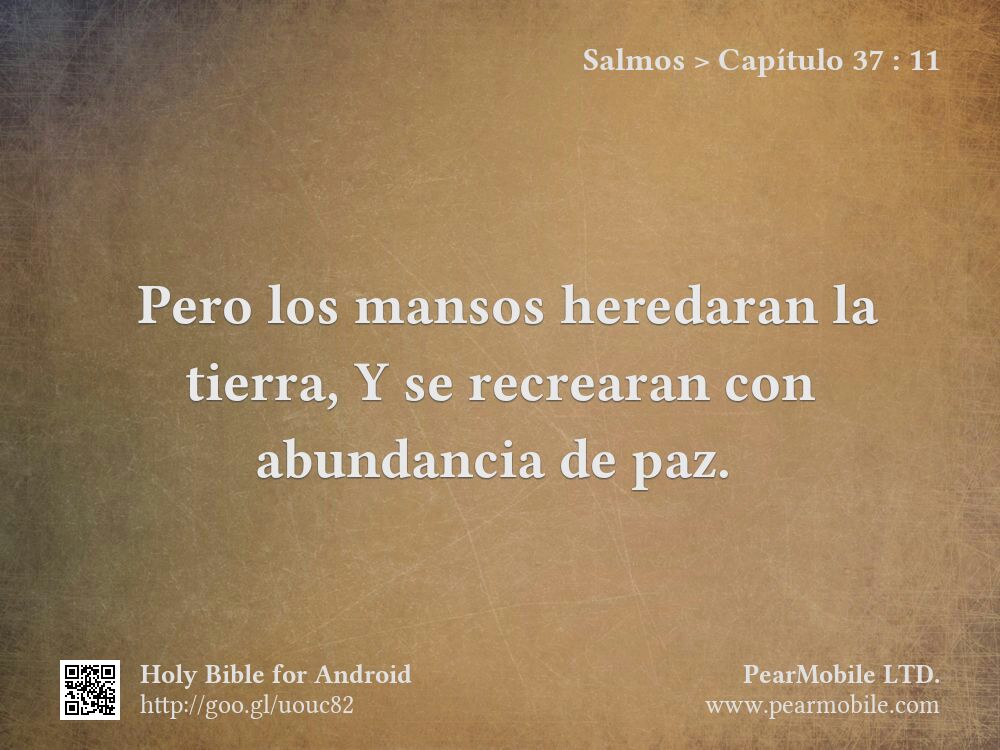 Salmos, Capítulo 37:11